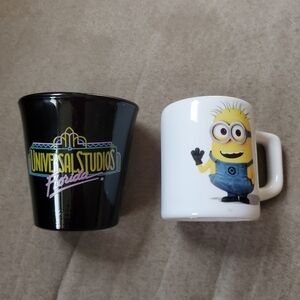Universal Orlando Collectible Shot Glasses, Minions Mayhem and Universal Studios